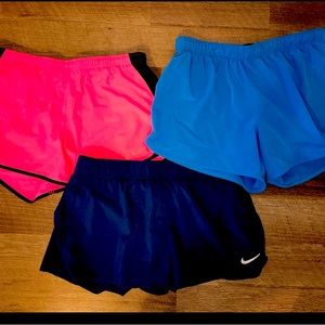 Women's Size Medium Nike dri-fit shorts bundle